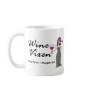Wine Vixen "Nice & Naughty" Holiday mugs