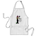 Wine Witch Anti-Valentine's Day aprons