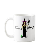 Wine Witch Coffee Mug