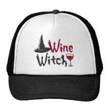 Wine Witch Trucker Hat