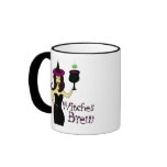 Wine Witch "Witches Brew" Halloween Mug