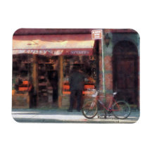 Wines and Spirits Greenwich Village Rectangular Magnets