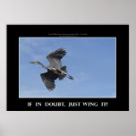 WING IT Photo Poster posters