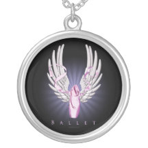 Winged Ballet necklace
