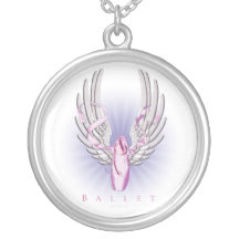 Winged Ballet necklace