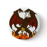 Winged Demon and Hell Flames buttons