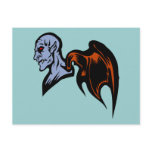 winged demon postcards
