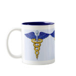 Winged Doctor Caduceus mugs