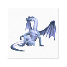 Winged Dragon  Canvas Print