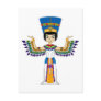 Winged Egyptian Queen Nefertiti Postcard