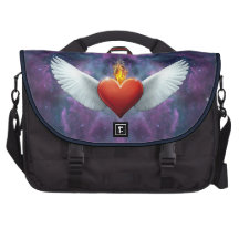 Winged Heart Bag For Laptop