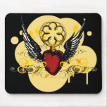 Winged Heart Mousepad