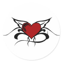 Winged Heart Tattoo
