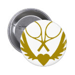 Winged-Heart-Tennis-.png Pinback Button