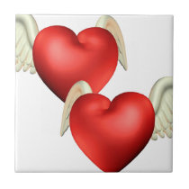 Winged Heart Tile tiles