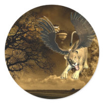 Winged Lioness  Sticker