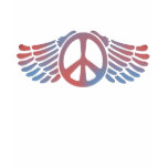Winged Peace t-shirts