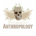 Winged Skull Forensic Anthropology Kid T-shirt