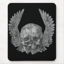 Winged Skull Mouse Mats