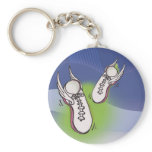 Winged Tennis Shoes keychains