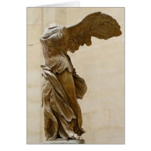 Winged Victory of Samothrace Card