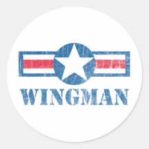 Wingman Vintage Stickers