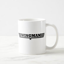 Wingman Wings Logo Coffee Mugs