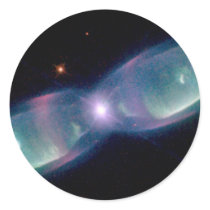 Wings of a butterfly nebula stickers