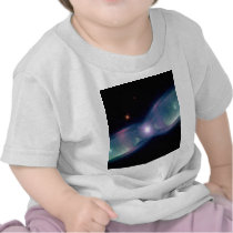 Wings of a butterfly nebula t shirts