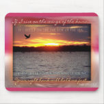 Wings of the Dawn mousepad