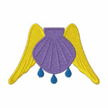 Wings / Shell embroidered shirts
