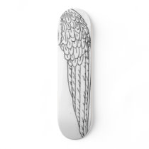 wings skateboard deck