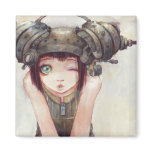 Wink Square Magnet