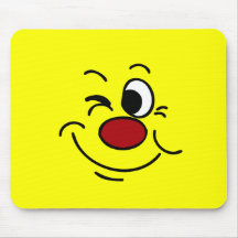 Winking Face: Sure I can cover for you at work Mousemat