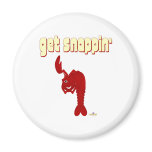 Winking Red Lobster Get Snappin' magnets