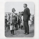Winner at the Beach, 1920s Mousepad