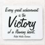 Winner Quotes: Ralph Waldo Emerson mousepads