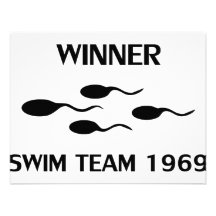 winner swim team 1969 icon invite