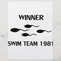 winner swim team 1981 icon flyer