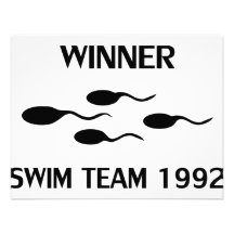 winner swim team 1992 icon personalized announcements