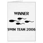 winner swim team 2006 icon card