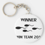 winner swim team 2012 icon keychain