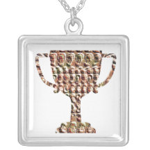 WINNER Trophy Award Reward Recognition Pendant