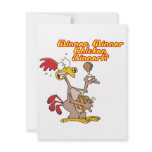 winner winner chicken dinner irony humour invitations