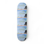 Winning art by  E. Riley - Grade 4 Custom Skate Board