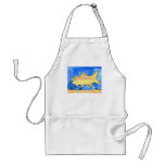 Winning artwork by E. Gardner, Grade 4 aprons