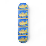 Winning artwork by E. Gardner, Grade 4 skateboards