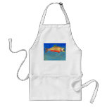 Winning artwork by J. Coady, Grade 9 aprons
