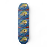 Winning artwork by K. Walker, Grade 12 skateboards