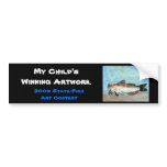 Winning artwork by S. Carter, Grade 6 bumper stickers